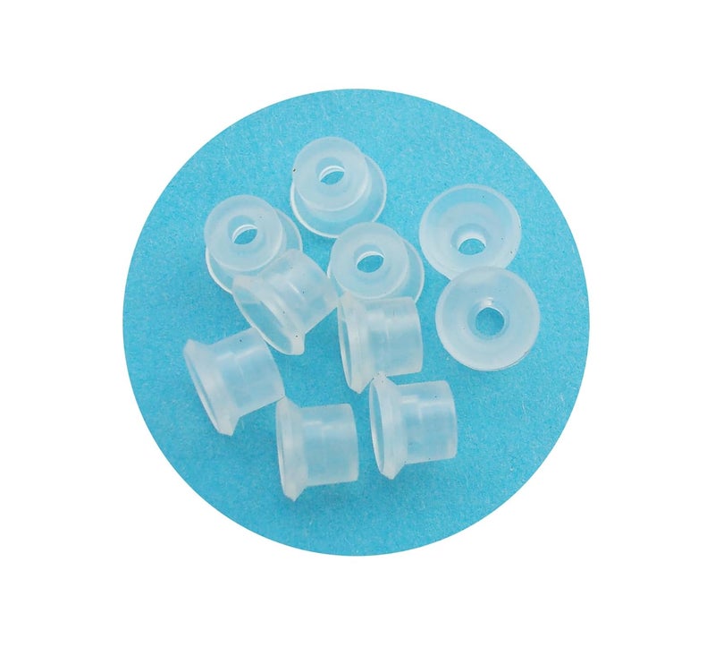 SICOLAS 10 pcs VP Series Silicone Robotic Arm Vacuum Suction Cup,VP-R Single-Layer Vaccum Suction Cup Grip Device (VP8R) - Image 1